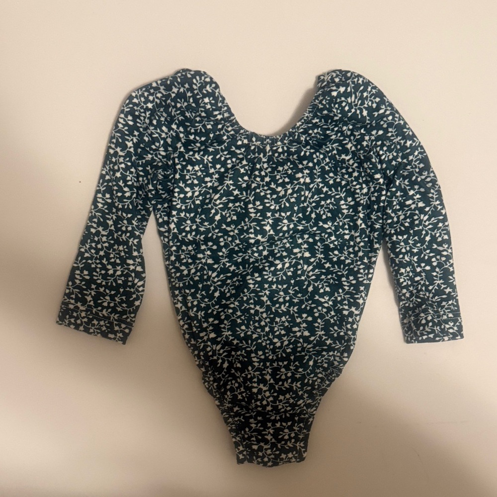 Baileys Blossom Floral Long Sleeve Kids One Piece